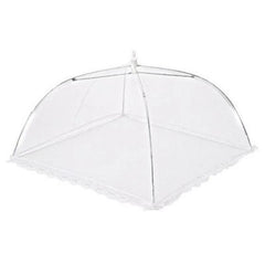 2pcs Food Covers Umbrella Mesh Large Cover Food Storage Non Plastic Bag