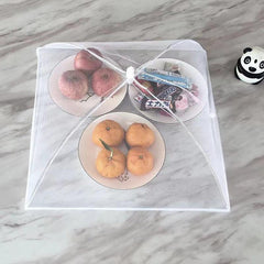 2pcs Food Covers Umbrella Mesh Large Cover Food Storage Non Plastic Bag