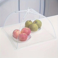 2pcs Food Covers Umbrella Mesh Large Cover Food Storage Non Plastic Bag
