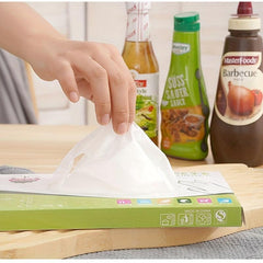 100pcs Disposable Plastic Gloves for Cooking and Cleaning
