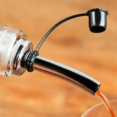 2pcs Stainless Steel Pourers Speed Wine Bottle Pourer Olive And Vinegar