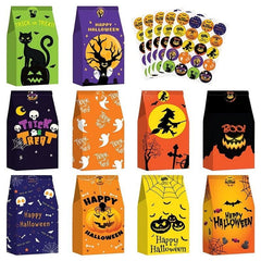 48 Pcs Halloween Candy Bags Halloween Baskets Halloween Decorations For The Home