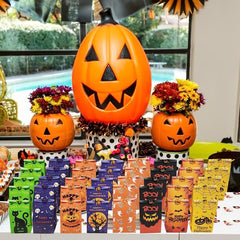 48 Pcs Halloween Candy Bags Halloween Baskets Halloween Decorations For The Home