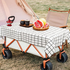 6pcs Disposable Tablecloth Outdoor Camping Floor Mat Waterproof Picnic Mat