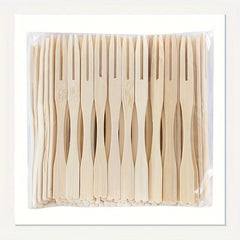 80pcs Disposable Fruit Fork Set Mini Fork Birthday Party Supplies
