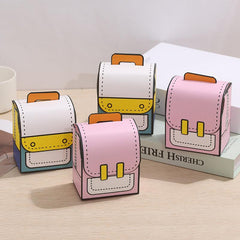 5pcs Cartoon Candy Box Goodie Bags School Supplies