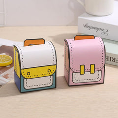 5pcs Cartoon Candy Box Goodie Bags School Supplies
