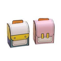 5pcs Cartoon Candy Box Goodie Bags School Supplies