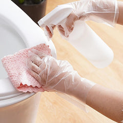 100pcs Thickened Disposable Gloves for Beauty Salon and Kitchen Use