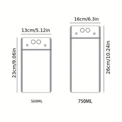 10 Pcs Reusable Juice Bags 500ml & 750ml Disposable Zipper Drink Container Bags