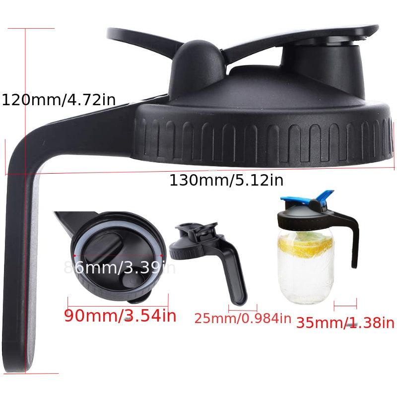 86 Wide Mouth Mason Can Lid Beverage Lid Mason Cup PP Food Lid