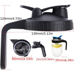 86 Wide Mouth Mason Can Lid Beverage Lid Mason Cup PP Food Lid