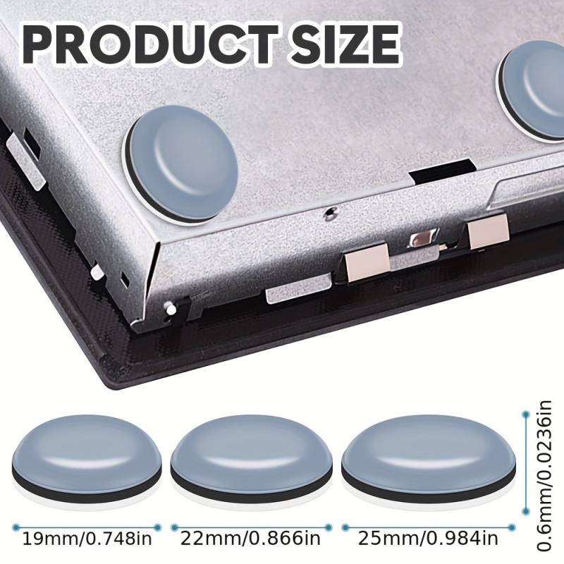 10pcs Self Adhesive Kitchen Appliance Slider - DIY Small Appliance Slider