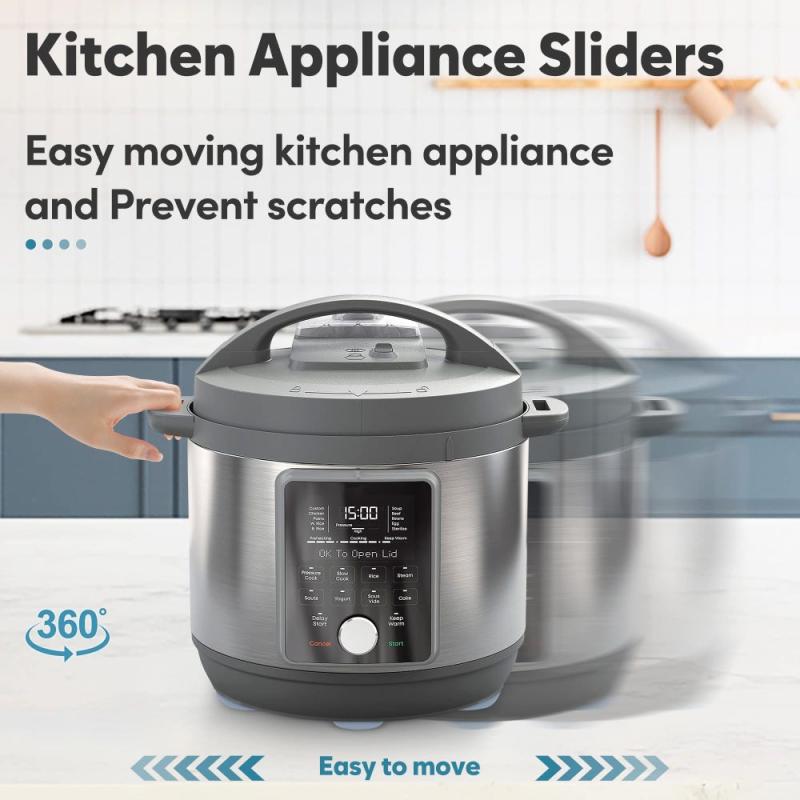 10pcs Self Adhesive Kitchen Appliance Slider - DIY Small Appliance Slider
