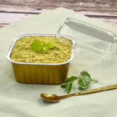 20pcs Square Foil Mini Baking Cups with Lids for Cupcake Bread Muffin