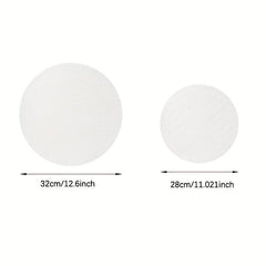5 Pcs 28 Circular Silicone Steamer Liners Thickened Non Stick Pad
