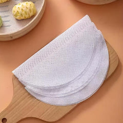 5 Pcs 28 Circular Silicone Steamer Liners Thickened Non Stick Pad