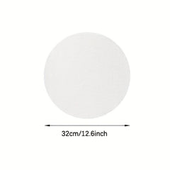 5 Pcs 28 Circular Silicone Steamer Liners Thickened Non Stick Pad