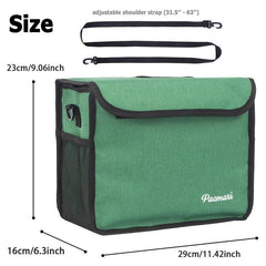 1pc Divided Drink Carrier For Food Bag Waterproof Cup Carrier Tote
