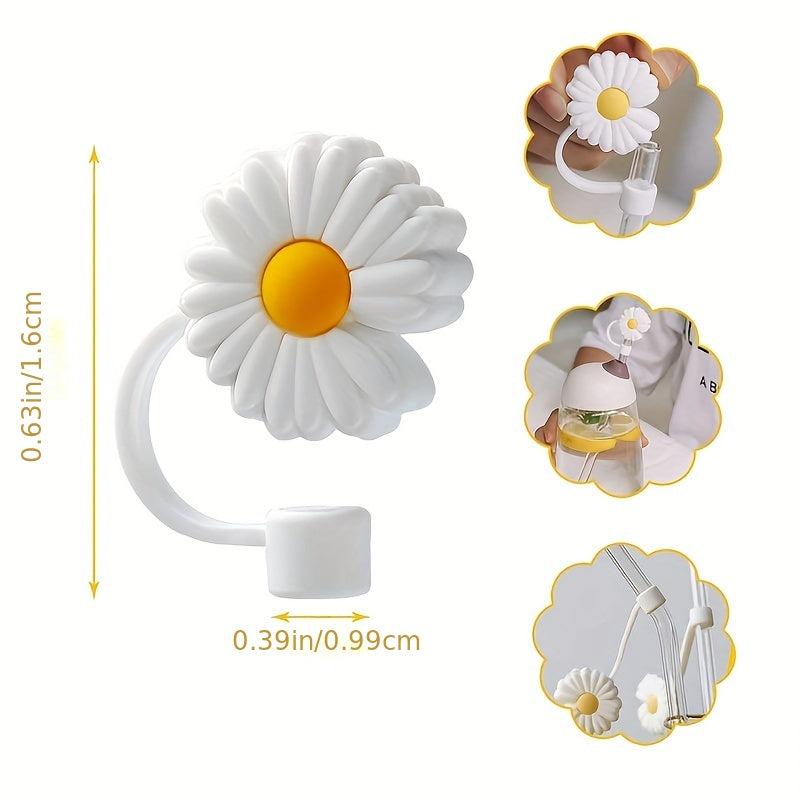 Silicone Straw Caps 6-8mm Anti Dust Tips Covers