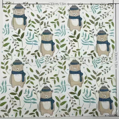 Bear Style Printed Napkin 20 Sheets Pack for Party or Wedding