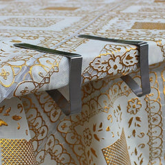 30pcs Stainless Steel Tablecloth Clips for Picnics Weddings