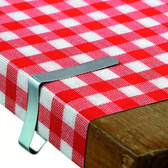 30pcs Stainless Steel Tablecloth Clips for Picnics Weddings