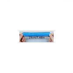 40pcs Disposable Head Cover Non-woven Strip Hat Dustproof Cap