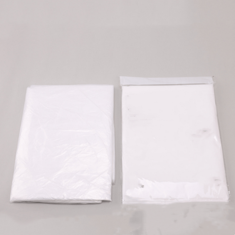 10pcs Clear Waterproof Disposable Plastic Tablecloth