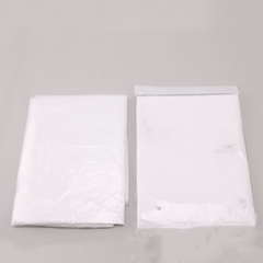 10pcs Clear Waterproof Disposable Plastic Tablecloth