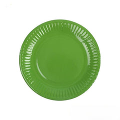 20Pcs Colorful Paper Dinner Plates 17 78 Cm