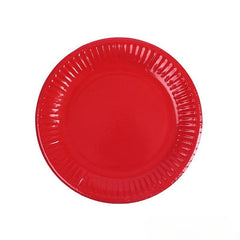 20Pcs Colorful Paper Dinner Plates 17 78 Cm