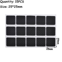 Soft Bumper Chair Fittings Floor Protector Anti-slip Mat