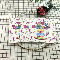 20 Sheets Birthday Series Printed Napkins For Hotels Cafes Parties Weddings