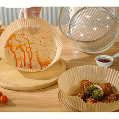 50 PCS Air Fryer Disposable Paper Liner for Baking Roasting Microwave