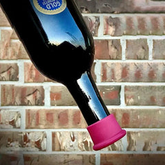 6PCS Silicone Wine Stoppers Airtight Seal Reusable Beer Bottle Cover