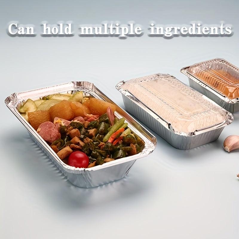 20pcs Aluminum Foil Pans Disposable Foil Food Containers 21 64oz Tin Foil Pans