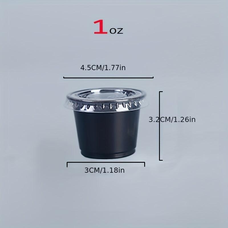 Disposable Souffle Cups with Lids 100pcs 200pcs