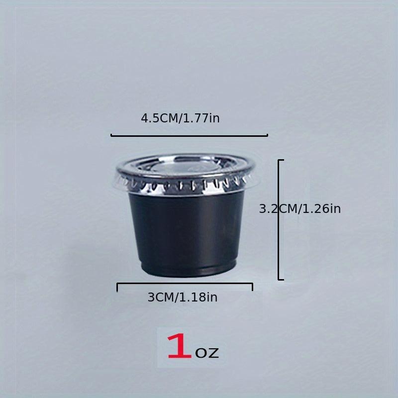 Disposable Souffle Cups with Lids 100pcs 200pcs