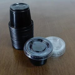 Disposable Souffle Cups with Lids 100pcs 200pcs