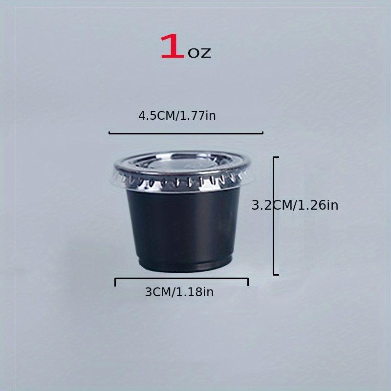 Disposable Souffle Cups with Lids 100pcs 200pcs