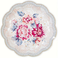 8pcs Disposable Paper Plate Afternoon Tea Birthday Party Cake Plate