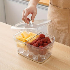 Appetizer Ice Tray with Lid - Party Platters Kitchen Food Bowl