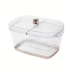 Appetizer Ice Tray with Lid - Party Platters Kitchen Food Bowl