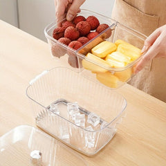 Appetizer Ice Tray with Lid - Party Platters Kitchen Food Bowl