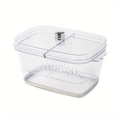 Appetizer Ice Tray with Lid - Party Platters Kitchen Food Bowl