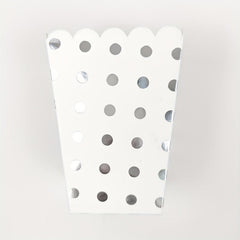 12 Pcs Polka Dots Popcorn Boxes for Party Snacks