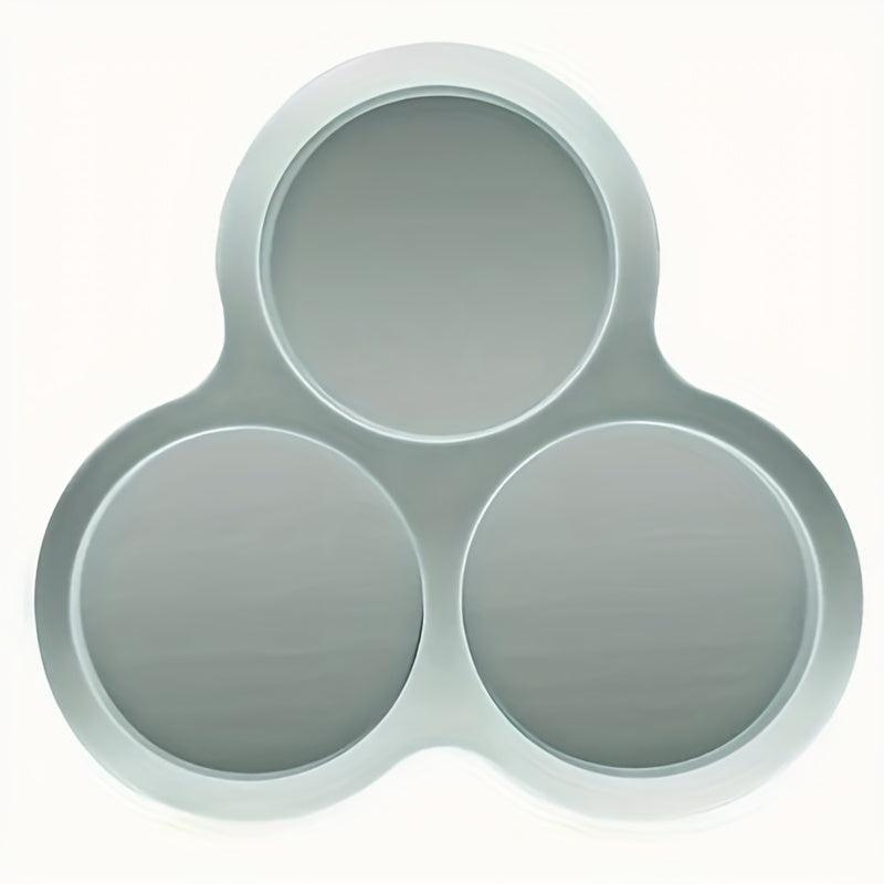 Washable Silicone Round Cake Molds & Decorating Tray Set