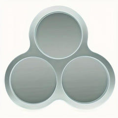 Washable Silicone Round Cake Molds & Decorating Tray Set