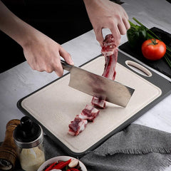 Stainless Steel Cutting Board with Fruit Pattern - Anti Cut and Anti Mildew